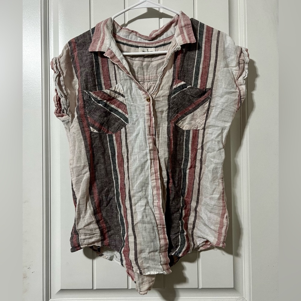 Francesca’s linen shirt